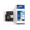 BROTHER Ruban pour PTOUCH laminé Noir/Blanc 36mmx8m TZE261