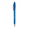 PAPERMATE Stylo bille Flexgrip pointe moyenne rétractable encre Bleue corps caoutchouc