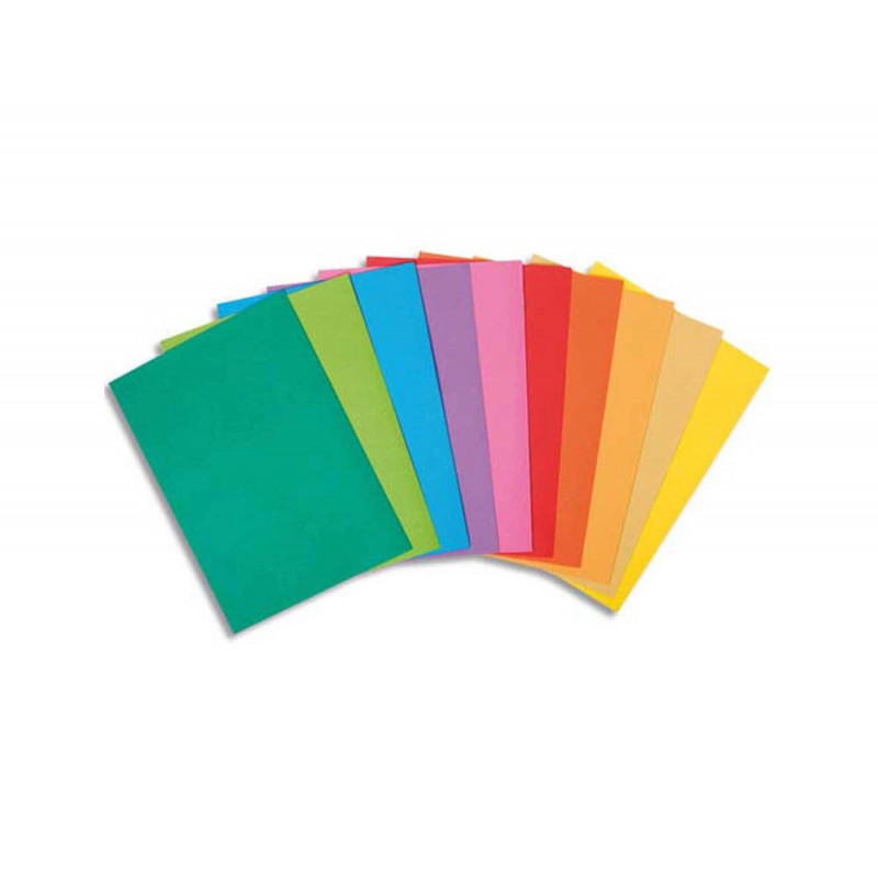 EXACOMPTA Paquet de 30 sous-chemises ROCK'S en carte 80 grammes coloris assortis