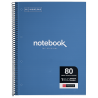 MR NOTEBOOK A4 80F 90G 5X5 BLEU MARINE
