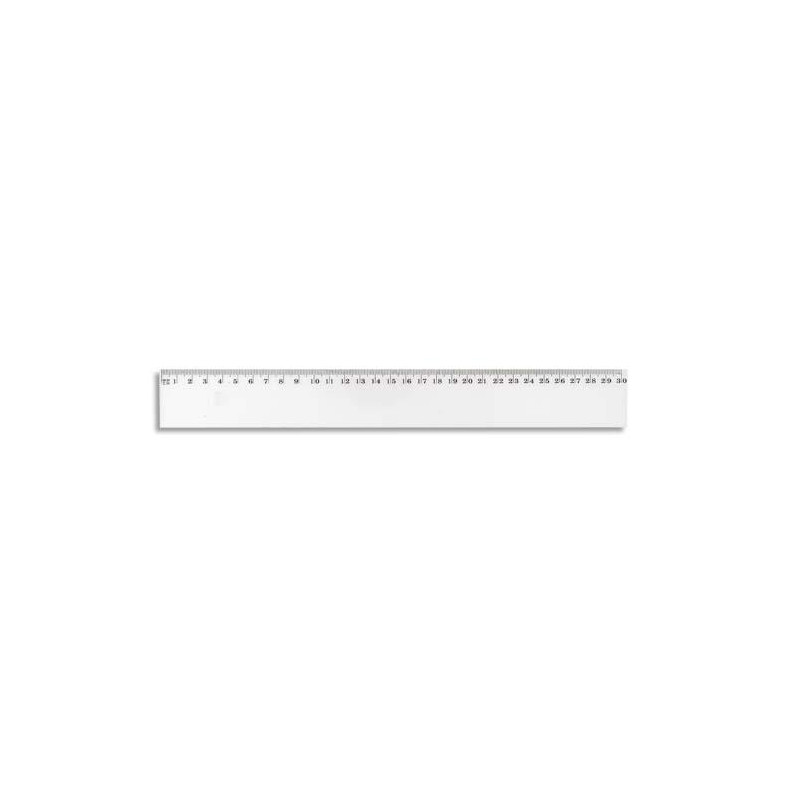 WONDAY Règle plate 40 cm sous étui packbordable
