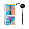 PAPERMATE Stylo feutre Flair Original, pointe M Trait 0,7 mm Noir