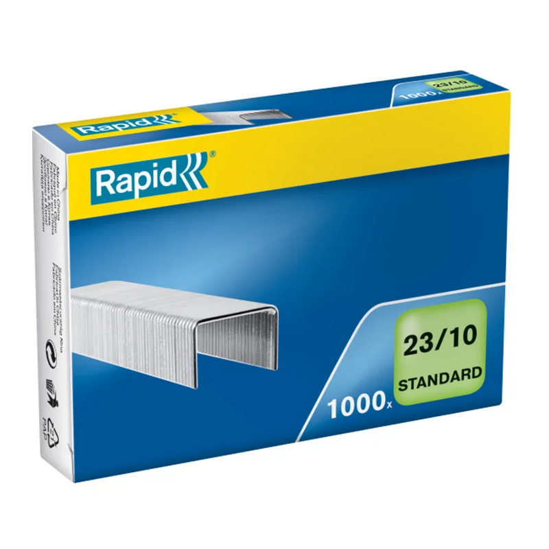 RAPID Agrafes Nº23/10 en boîte de 1000