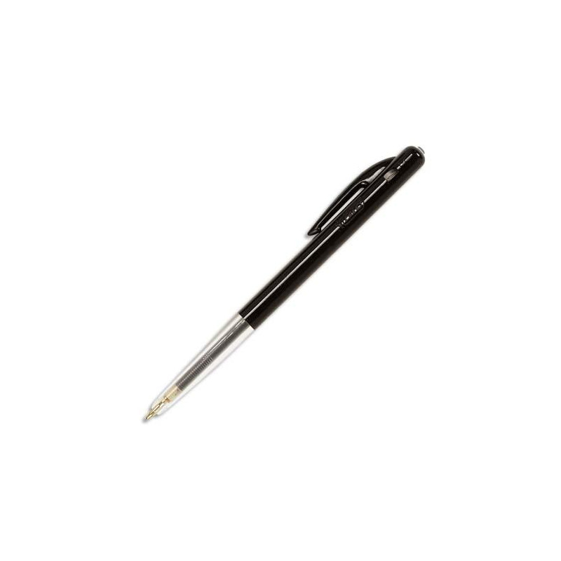 BIC M10 Original Stylos-Bille Rétractables Pointe Moyenne (1,0 mm) - Noir