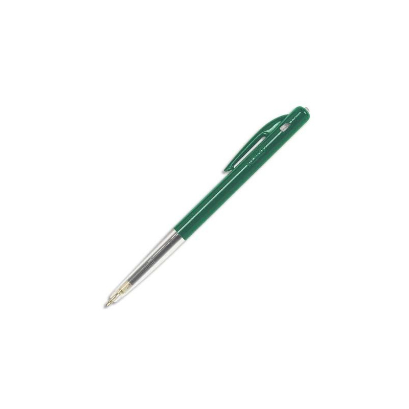 BIC M10 Original Stylos-Bille Rétractables Pointe Moyenne (1,0 mm) - Vert