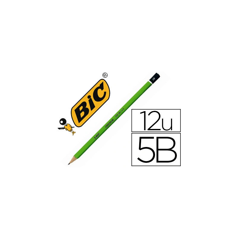 BIC Criterium 550 Crayons à Papier - 5B