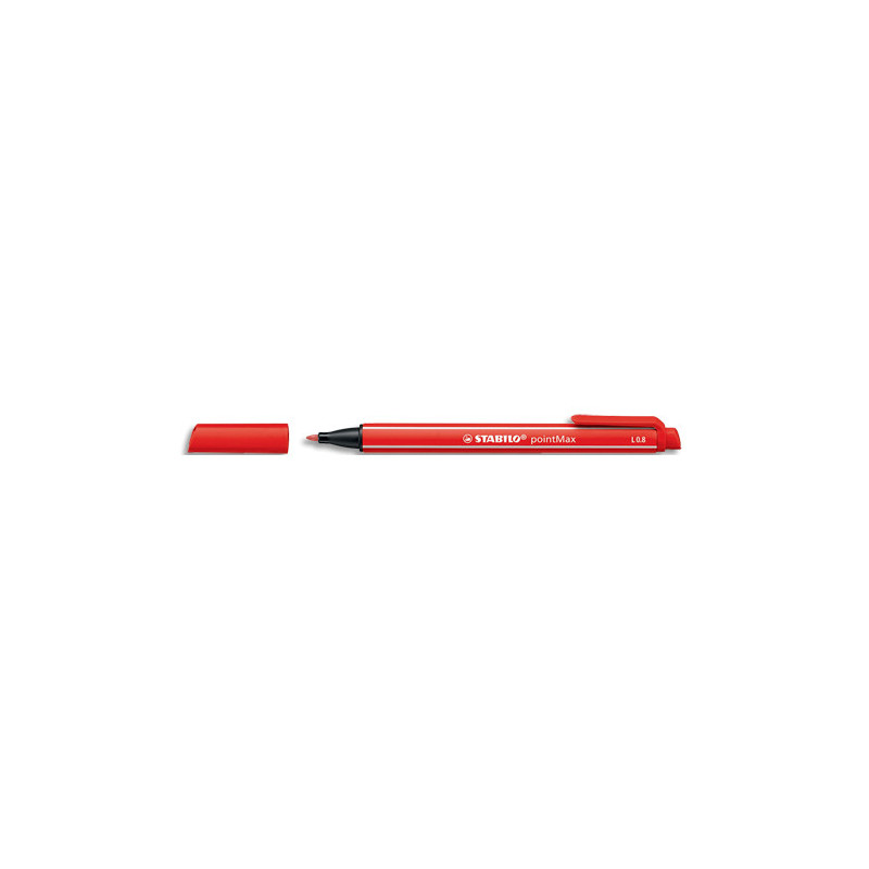 STABILO pointMax stylo-feutre pointe moyenne (0,8 mm) - Rouge