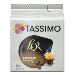 Café tassimo 16 dosettes...