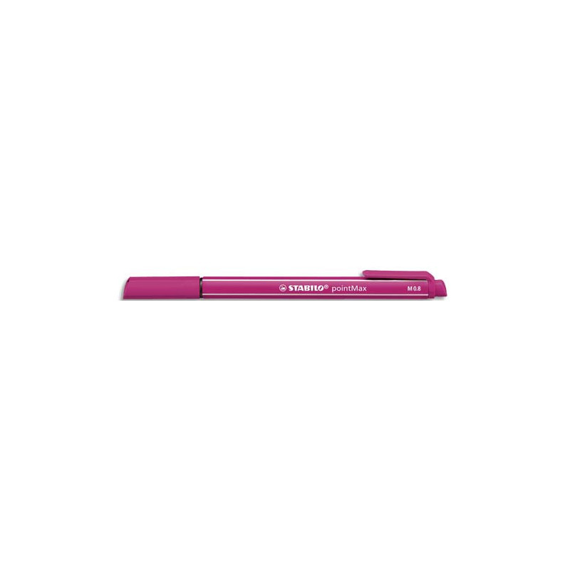 STABILO pointMax stylo-feutre pointe moyenne (0,8 mm) - Rose foncée