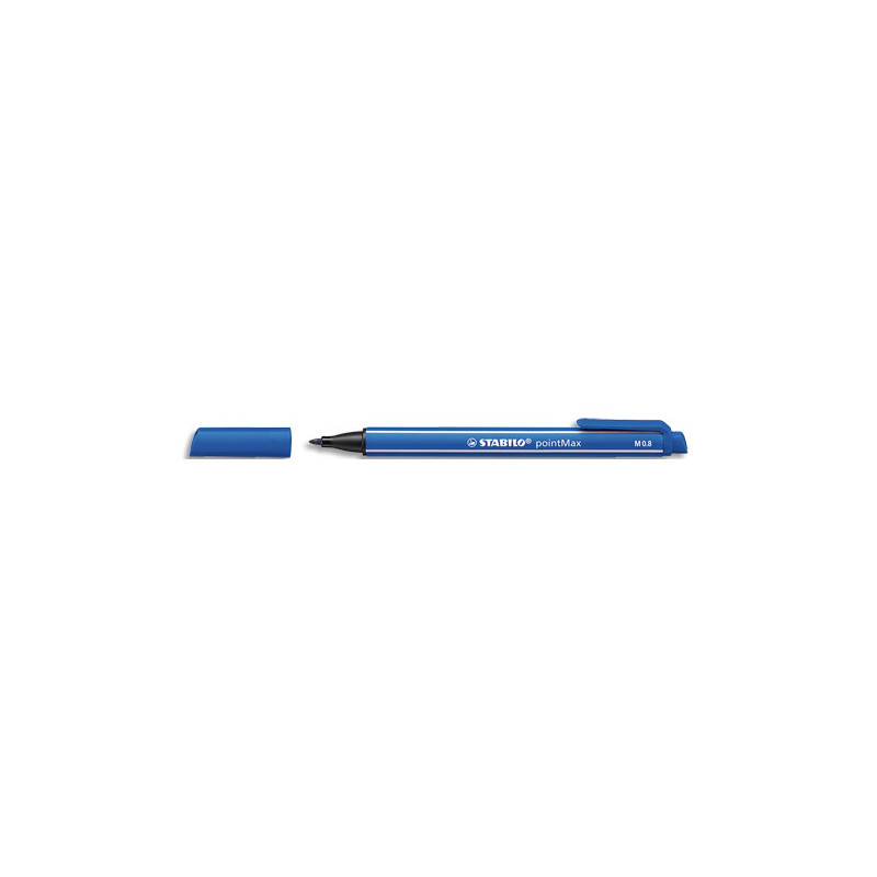 STABILO pointMax stylo-feutre pointe moyenne (0,8 mm) - Bleu
