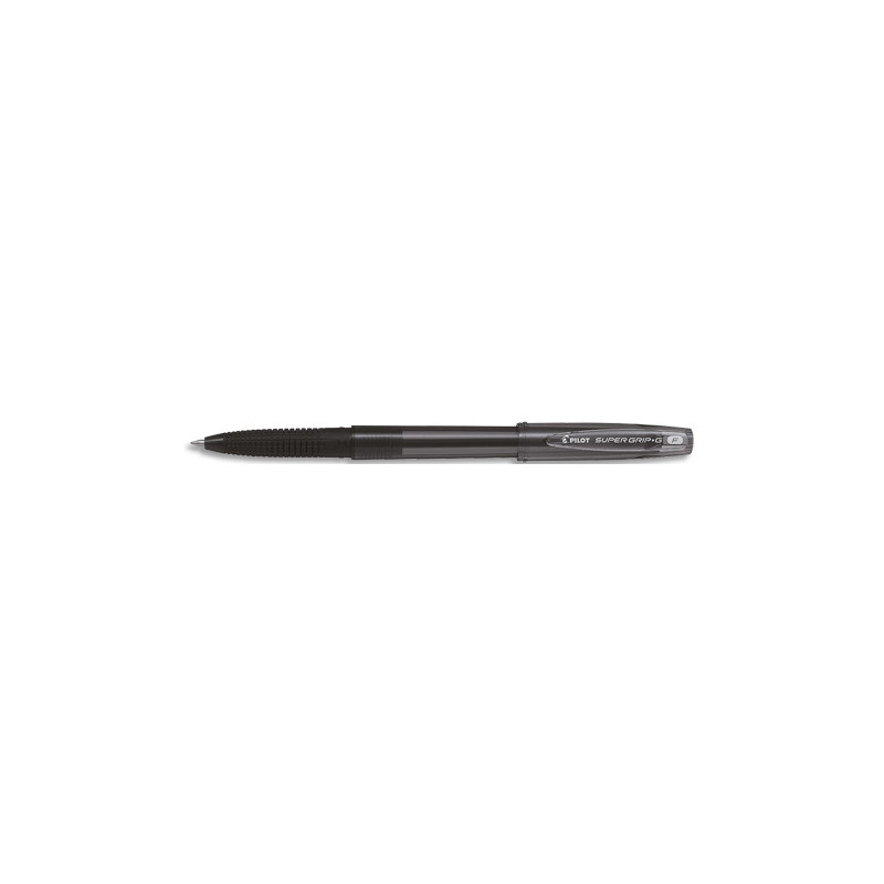 PILOT Stylo bille SUPER GRIP G pointe fine encore Noire