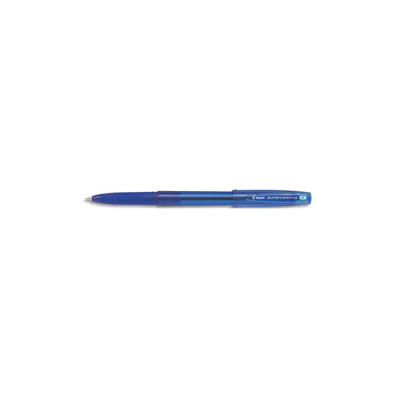 PILOT Stylo bille SUPER GRIP G pointe fine encore Bleue