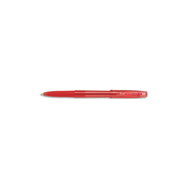 PILOT Stylo bille SUPER GRIP G pointe fine encore Rouge