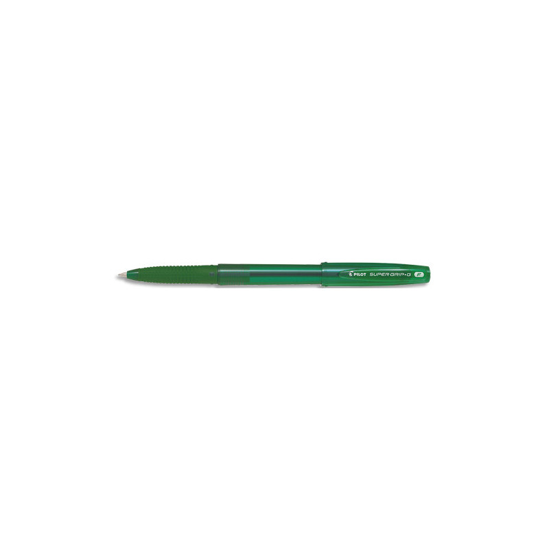 PILOT Stylo bille SUPER GRIP G pointe fine encore Verte