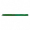 PILOT Stylo bille SUPER GRIP G rétractable pointe fine encre Verte