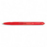 PILOT Stylo bille SUPER GRIP G rétractable pointe moyenne encre Rouge