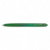 PILOT Stylo bille SUPER GRIP G rétractable pointe moyenne encre Vert