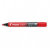 PILOT Marqueur permanent MARKER 100 pointe conique fine encre Rouge