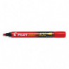 PILOT Marqueur permanent MARKER 400 pointe biseautée large encre Rouge