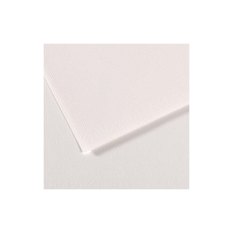 CLAIREFONTAINE Paquet de 125 feuilles dessin Blanc 50x65 cm 200 g