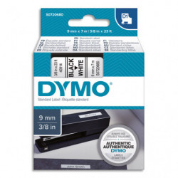 DYMO Ruban D1 Noir/Blanc...