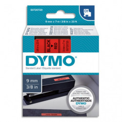 DYMO Ruban D1 Noir/Rouge...