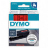 DYMO Ruban D1 Noir/Rouge 9MMX7M pour 1000/1000+/2000/3500/4500/5000/5508