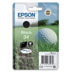 EPSON Cartouche Jet d'Encre DURABrite Ultra Black ''Balle de Golf'' 34 - C13T34614010
