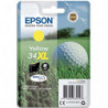 EPSON Cartouche Jet d'Encre DURABrite Ultra Yellow XL ''Balle de Golf'' 34 - C13T34744010