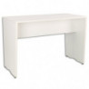 GAUTIER OFFICE Table haute connectée Yes Blanc, livré avec top access et 2 boîtiers L160 x H105 x P80 cm