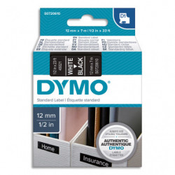 DYMO Ruban nylon D1 12mmx7m...