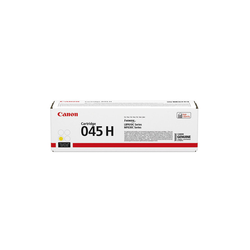 CANON Cartouche Laser 045H Jaune 1243C002