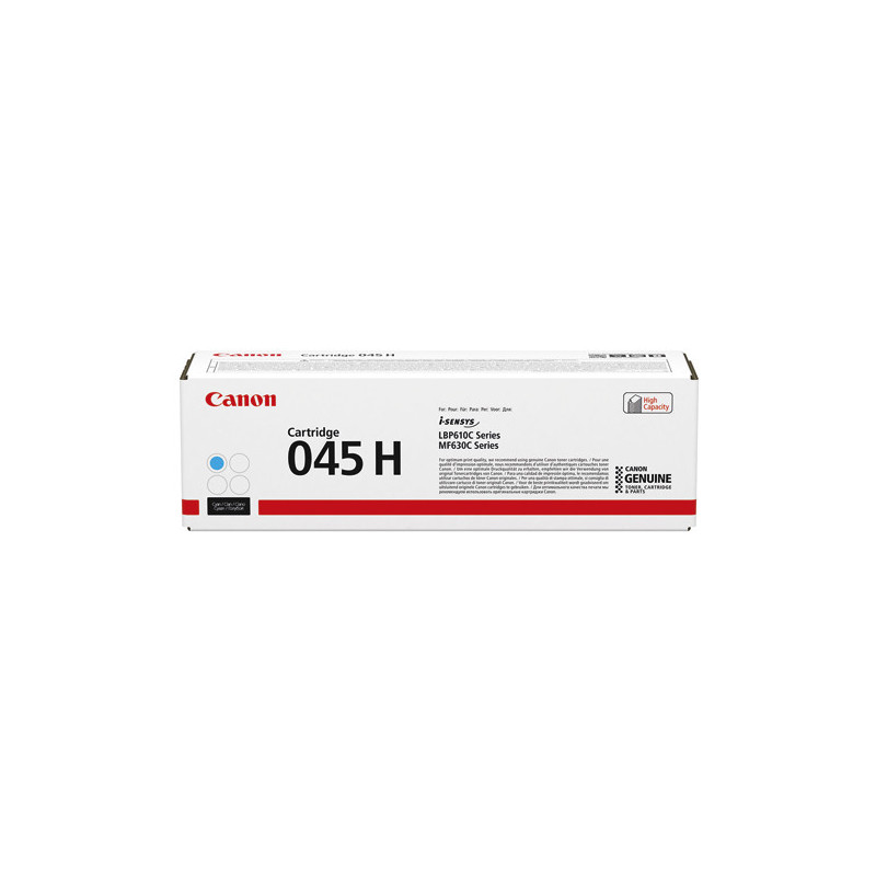 CANON Cartouche Laser 045H Cyan 1245C002