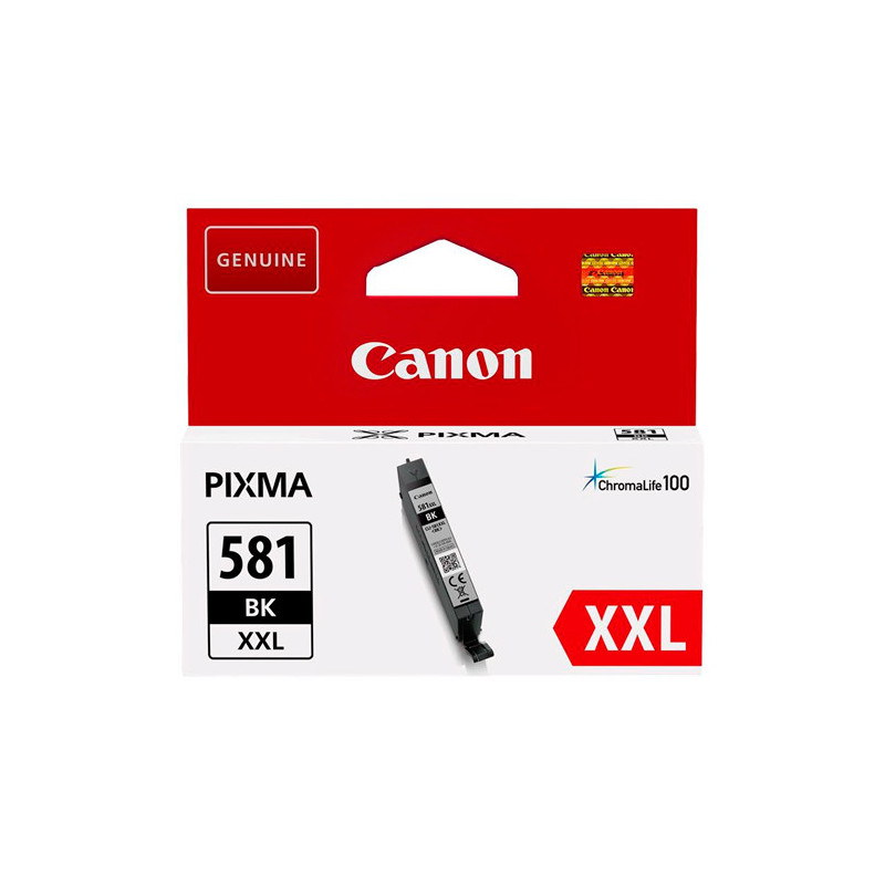 CANON Cartouche Jet d'encre 581 Noir XXL 1998C001