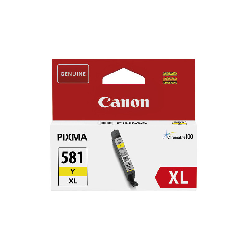 CANON Cartouche Jet d'encre 581 Jaune XL 2051C001