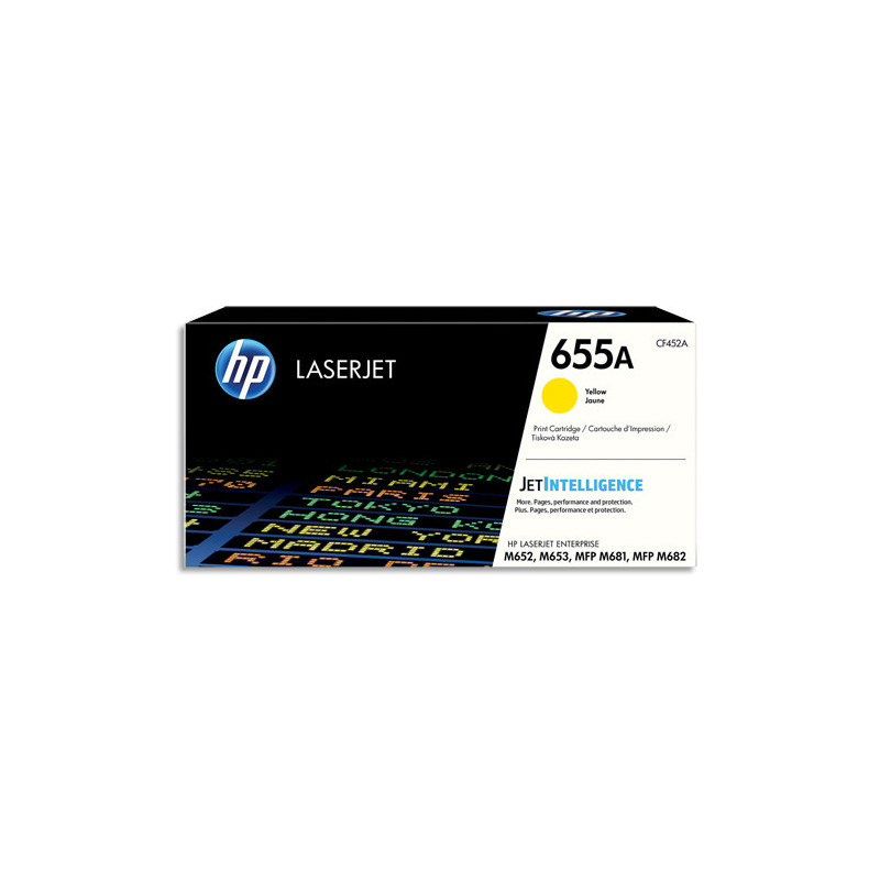 HP Toner Jaune HP655A CF452A