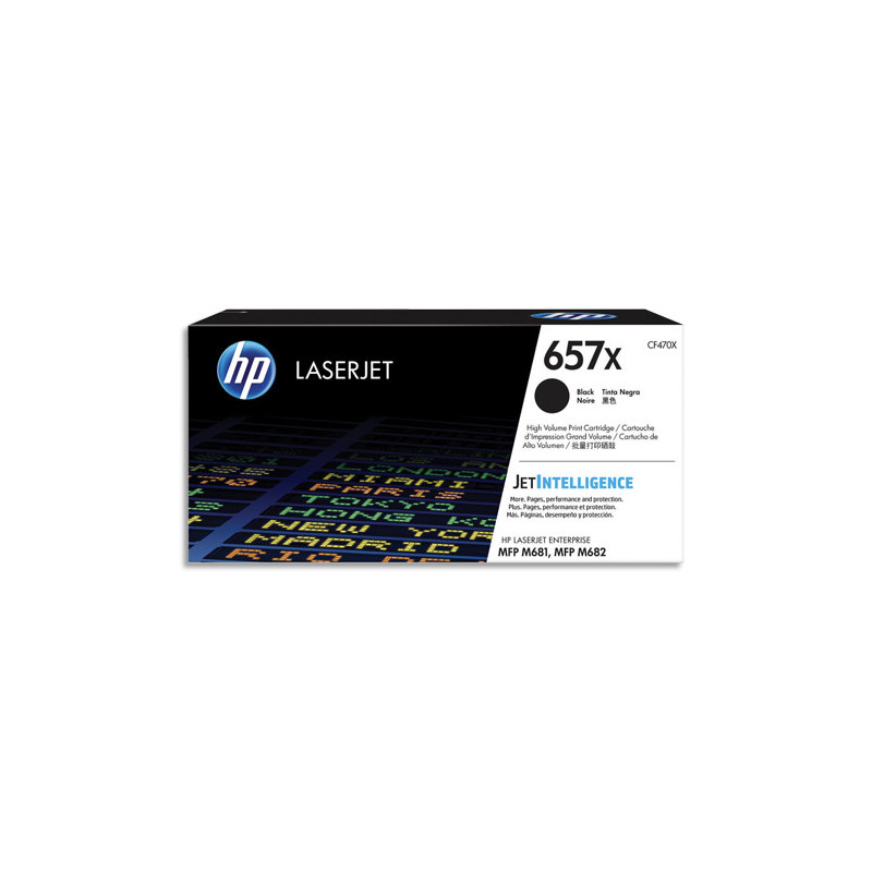 HP Toner Noir XL HP657X CF470X