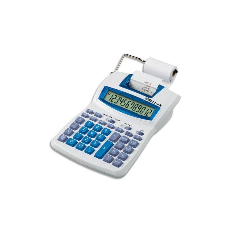 IBICO Calculatrice imprimante semi-professionnel 12 chiffres 1214X