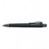 FABER CASTELL Stylo-bille POLY BALL, pointe XB, encre bleue, corps All Black