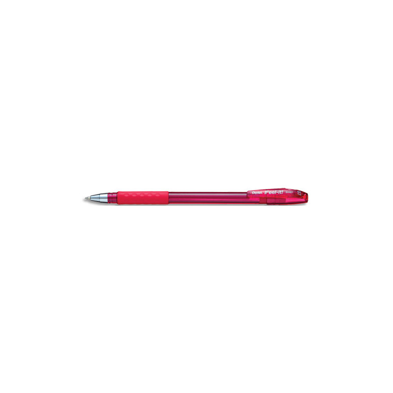 PENTEL Stylo à bille IFEEL IT à capuchon 0,7mm. Encre Rouge.