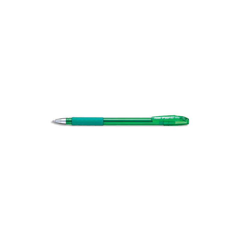 PENTEL Stylo à bille IFEEL IT à capuchon 0,7mm. Encre Verte.