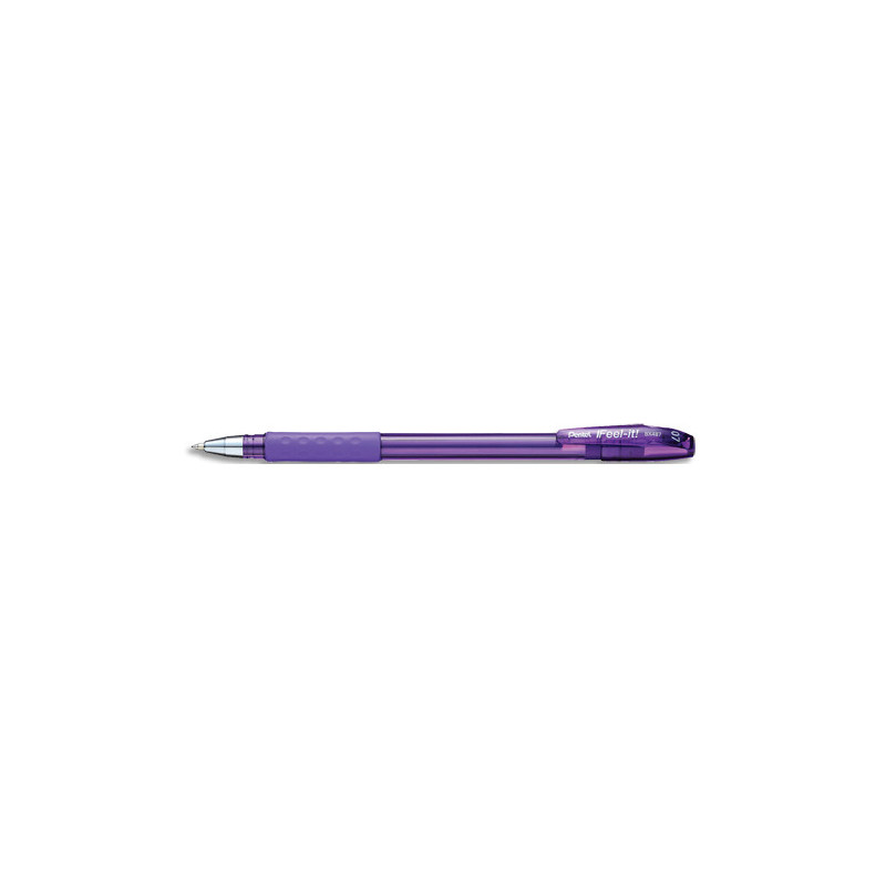 PENTEL Stylo à bille IFEEL IT à capuchon 0,7mm. Encre Violette.