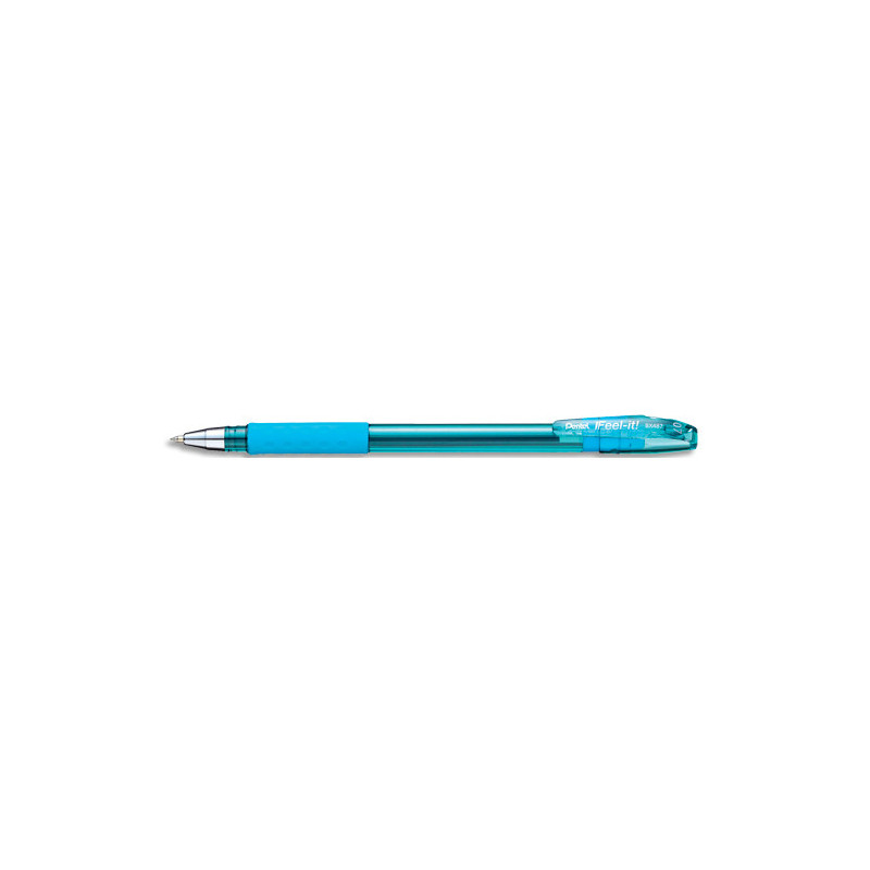 PENTEL Stylo à bille IFEEL IT à capuchon 0,7mm. Encre Turquoise.