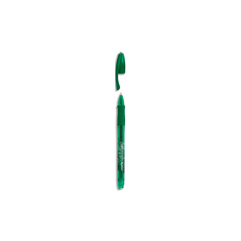 BIC Gel-ocity Illusion Stylos Gel Effaçables Pointe Moyenne (0,7 mm) - Vert