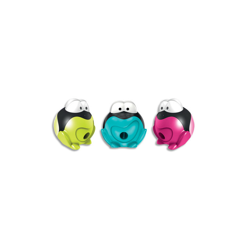 MAPED Taille-crayons CROC CROC signal. 1 usage. Coloris assortis.