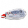 PRITT Roller de correction rechargeable FLEX frontal. Dimensions du ruban : 4,2 mm x 12 m