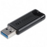 VERBATIM Clé USB 3.0 PINSTRIPE Noire 64Go 49318