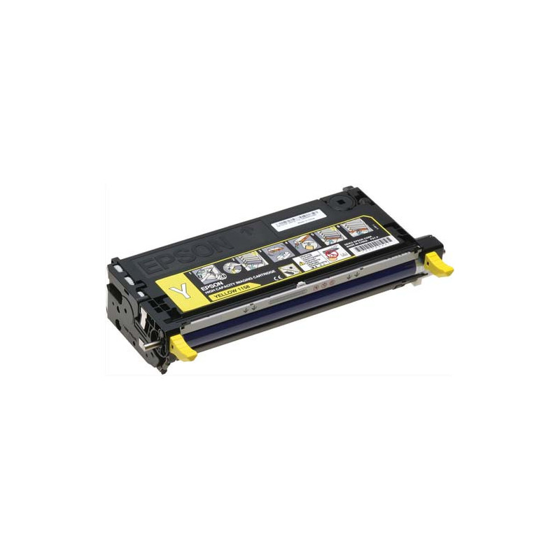 EPSON Cartouche Toner Jaune Monobloc Haute capacité (6 000 p) - C13S051158