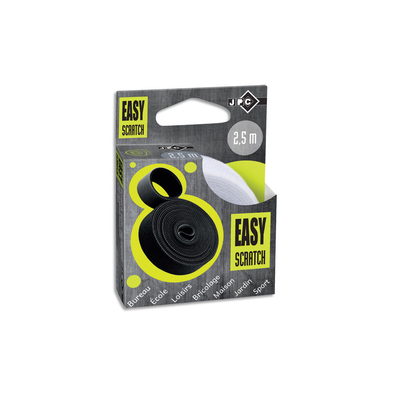 WONDAY Ruban auto-agrippant Easy Scratch Blanc, largeur 20mm x longueur 2,5m