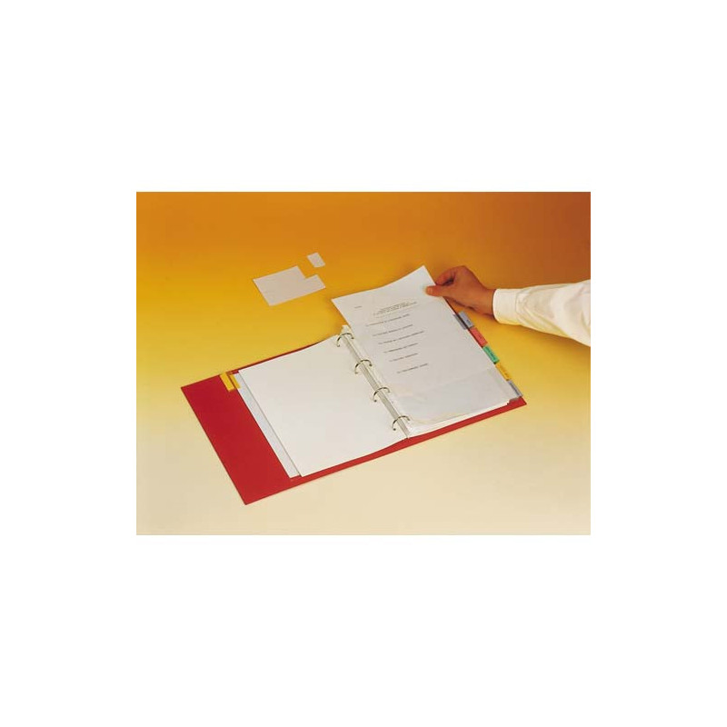 ESSELTE Jeu de pochettes intercalaires 12 positions à onglets, en polypropylène 9/100e